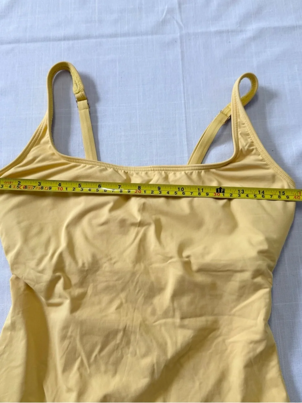 Michael Kors Yellow Lace-up Back One-piece Swimsuit Size 14